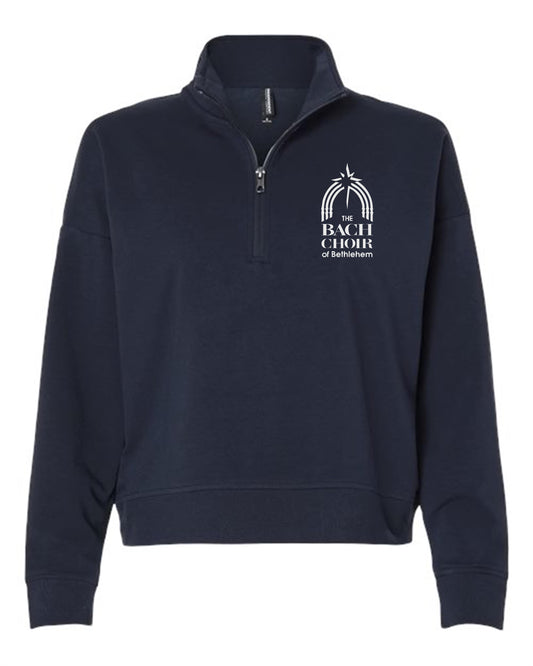 Ladies Quarter Zip Pullover