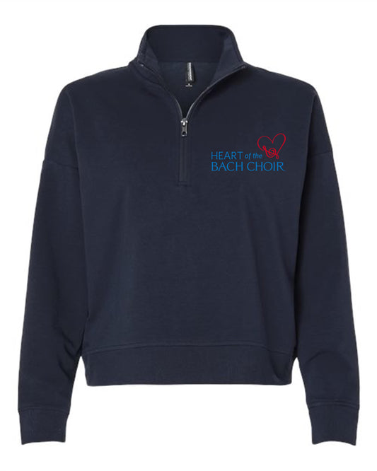 Ladies Quarter Zip Pullover